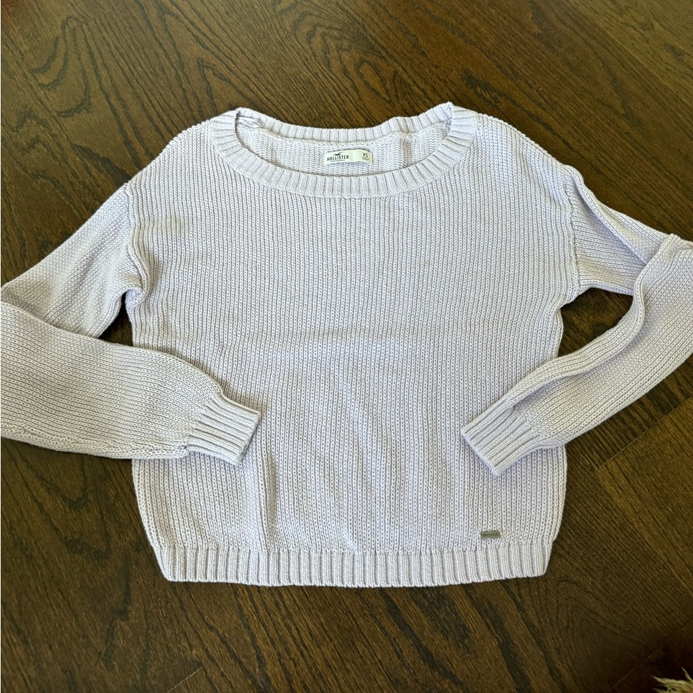Lavender Knit Sweater